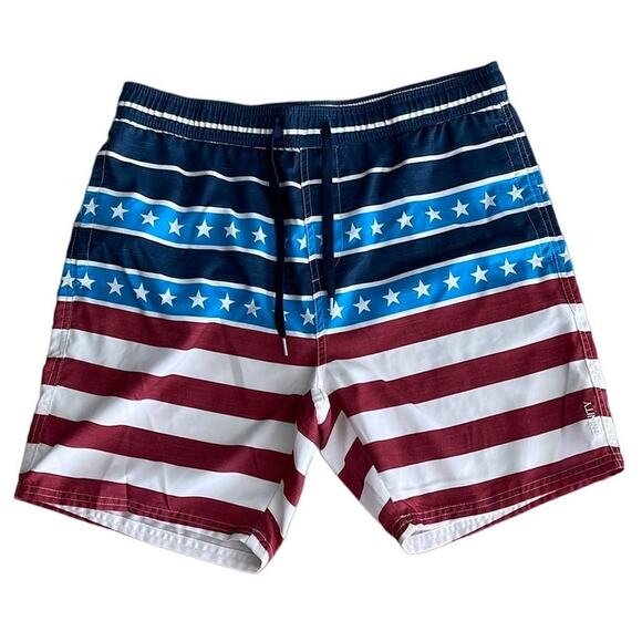 Trinity Flag Swim Trunks, Size XL - Picture 1 of 8